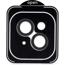 Bucuks Mey Ithalat®  Apple iPhone 13 Pvd Metal Kamera Lens - Siyah