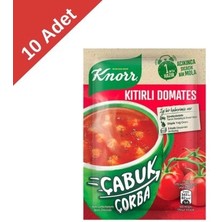 Knorr Çabuk Çorba Kıtırlı Domates (22 G) x 10 Adet
