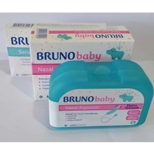 Bruno Baby Nazal Aspiratör Yedek Uç 10 Adet BPA İçermeyen Yumuşak Başlıklar ile Güvenli Kullanım