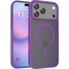 Bucuks Mey Ithalat®  Apple iPhone 17 Pro Max Jota Magsafe Kapak - Derin Mor