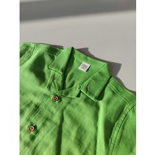 Bandiwa Gulian Erkek Bebek Kısan Kollu Gömlek - Yeşil