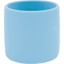 Oioi Silikon Mini Bardak Mineral Blue