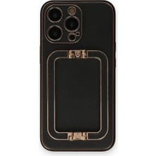 Bucuks Mey Ithalat®  iPhone 14 Pro Kılıf Coco Elit Kapak - Siyah