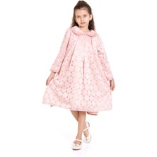 Damasqino Kız Çocuk Elbise 4-8 Yaş 9132