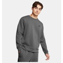 Under Armour Unstoppable Flc Crew Sweatshirt Erkek S - M Beden Desenli Sezonluk Rahat Kesim