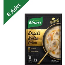 Knorr Gurme Ekşili Köfte Yöresel Çorba (79 G) x 6 Adet