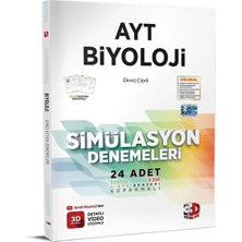 3D Yayınları 2026-2027 Müfredat Ayt Biyoloji Deneme Detaylı Video Çözümlü (Kolay-Orta-Zor)