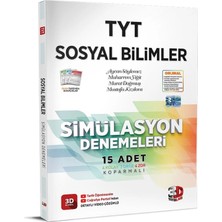 3D Yayınları 2026-2027 Müfredat Tyt Sosyal Bilimler Deneme Detaylı Video Çözümlü (Kolay-Orta-Zor)