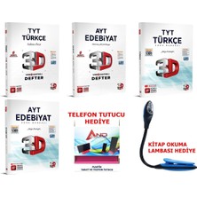 3D Yayınları 2026-2027 Tyt Türkçe-Ayt Edebiyat Video Destekli Konu + Soru Bankası