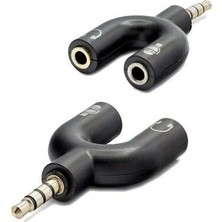 Hadron HN4612K Mikrofon Kulaklık Adaptör Aux To 2AUX M/f2