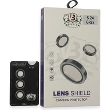 Bucuks Mey Ithalat®  Samsung Galaxy S24 Bilvis Titan Kamera Lens - Titan Gri