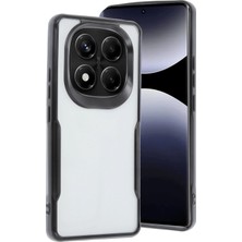 Bucuks Mey Ithalat®  Xiaomi Redmi Note 14 Pro Plus Kılıf Boyi Silikon Kapak - Siyah