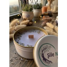 Şile Natural Dekoratif Lavanta Kokulu Mum 80 G – Doğal Huzur Arayanlara