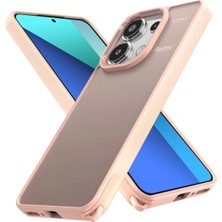 Bucuks Mey Ithalat®  Xiaomi Redmi Note 13 Pro 4g Kılıf Elegant Kapak - Pudra