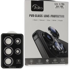 Bucuks Mey Ithalat®  Samsung Galaxy S24 Ultra Pvd Metal Kamera Lens - Derin Mor