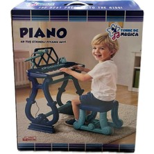 Birlik Toys URT034-002 Ayaklı 49 Tuş Piano Org - Lacivert
