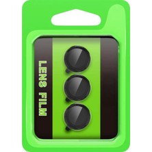 Bucuks Mey Ithalat®  Samsung Galaxy S25 Fe Raze Metal Kamera Lens - Siyah