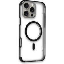 Bucuks Mey Ithalat®  iPhone 16 Pro Max Hilton Magsafe Kapak - Siyah