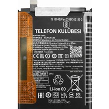 Telefon Kulübesi Xiaomi Redmi Note 12 5g Uyumlu Batarya Pil BN5J