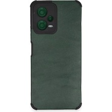 Bucuks Mey Ithalat®  Xiaomi Redmi Note 12 5g Kılıf Loop Deri Silikon - Yeşil