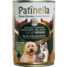 Patinella %60 Ördek Etli Kedi-Köpek Konservesi 415 gr