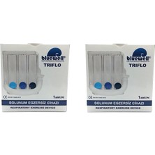Allians Sağlıklı Nefes Için Triflo 3 Top Solunum Egzersiz Cihazı, 2 Adet