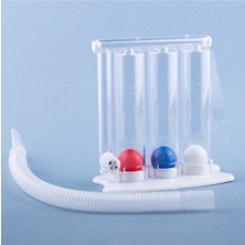 Allians 4'lü Triflo Solunum Egzersiz Cihazı Seti, Akciğer Sağlığı Destekleyici