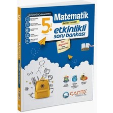 Çanta Yayınları 5.sınıf Matematik Etkinlikli Soru Bankası Yeni 2024-2025