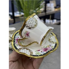 Acar Lüx Porselen Tenebriz 6 Lı Fincan Takımı