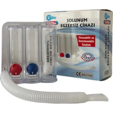 Allians 4'lü Triflo Solunum Egzersiz Cihazı Seti, Kutusuz, Paket Içinde