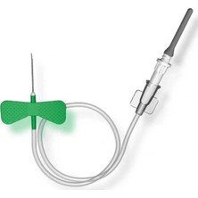 Allians Yeşil Vakumlu Kelebek Seti 21G, 200 Adet, Eğlenceli ve Renkli Tasarım