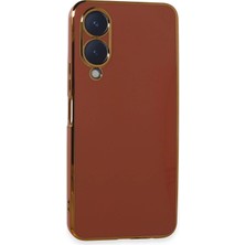 Bucuks Mey Ithalat®  Vivo Y17S Kılıf Volet Silikon - Kırmızı
