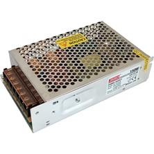 Jinbo 150W 24V 6.25A IP20 Metal Kasa Iç Mekan LED Trafo – 3 Yıl Garanti (JLV-24150K)