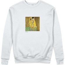 The Lucid Lab The Kiss Sweatshirt - Beyaz