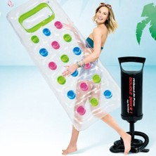 Intex Şeffaf Bardaklı Yatak 188X71 Cm(29 cm Pompa Hediyeli)