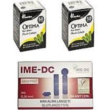 Allians Şeker Strip 2 Kutu ve Ime Dc Lancet Takım Seti