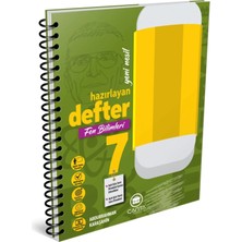Çanta Yayınları 2024-2025 Müfredat 7.sınıf Yeni Nesil Alıştıran Fen Bilimleri Defter Konu Anlatımlı Soru Bankası