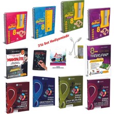 Çanta Yayınları 8 Sınıf 2024-2025 Müfredat Tüm Dersler Defter Etkinlikli Soru + Paragraf Mega Ful Set