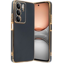 Bucuks Mey Ithalat®  Realme C75 4g Kılıf Volet Silikon - Siyah