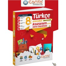 8. Sınıf Türkçe Etkinlikli Kazanım Soru Bankası Çanta Yayınları