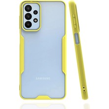 Bucuks Mey Ithalat®  Samsung Galaxy A23 4g Kılıf Platin Silikon - Sarı