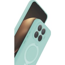 Bucuks Mey Ithalat®  Xiaomi Mi 15T Pro Regal Magsafe Standlı Kapak - Su Yeşili