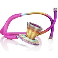 Allians Titanium Stetoskop Bright Pink Glitter ve Kaleidoscope Tasarımı