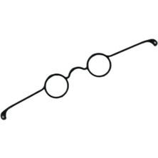 Mcg Amigurumi Gözlük 5 Adet Renkli