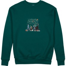 The Lucid Lab Star Wars Abbey Road Walk Sweatshirt - Koyu Yeşil