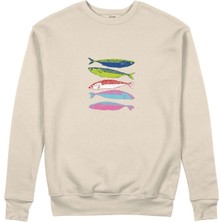 The Lucid Lab Warhol’s Sardines Sweatshirt - Bej