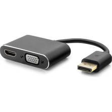 Skygo Dısplay To Hdmı + VGA F Çevirici 4K 1080P 22CM HDX7822