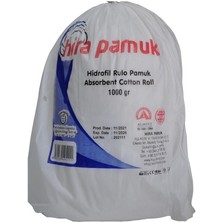 Allians Yumuşak ve Doğal 1 kg Rulo Pamuk, Temizlik ve Bakım Için Ideal Seçim