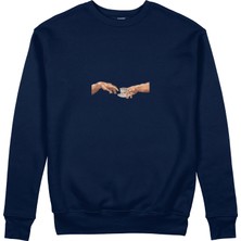 The Lucid Lab The Creation Of Turkish Coffee Sweatshirt - Lacivert