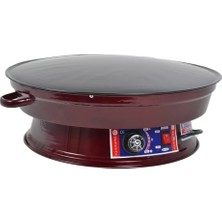 Güneş Ay Elektrikli Termostatlı Katmer Sacı 60 cm Büyük Boy